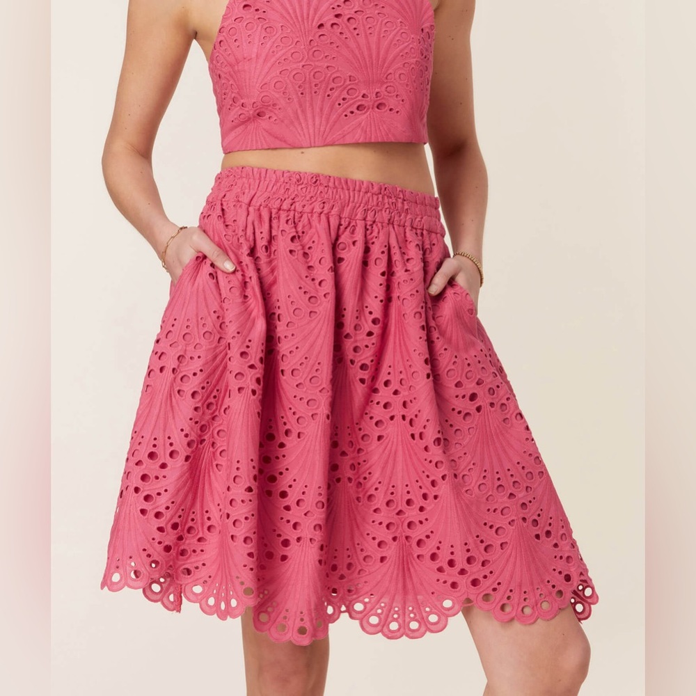 Andie‎ Swim Mona Eyelet Skirt